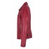 Dames leren jas rood 9938S